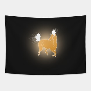 Elegant Horse Lover Design Tapestry