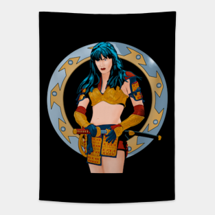 Warrior Princess Tapestries Teepublic