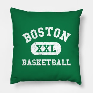 Boston Basketball Pillow