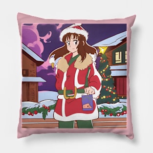 Anime Christmas Pillow