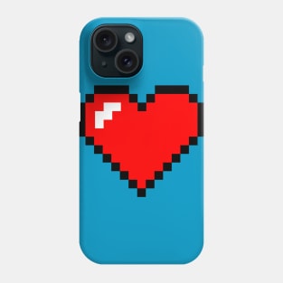 Pixel Heart (Large) Phone Case