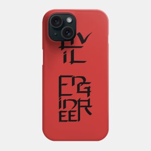 Civil Engineer Character Phone Case