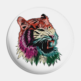 Plant Tiger Pin