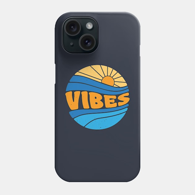 Sunset Surf Vibes Phone Case by roboticaldad