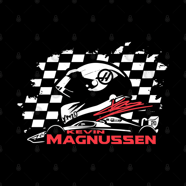 #20 Fan Checkered Flag by Lifeline/BoneheadZ Apparel