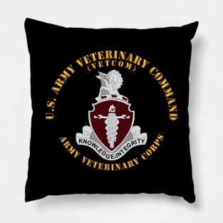 US Veterinary Command - VETCOM - Veterinary Corps Pillow