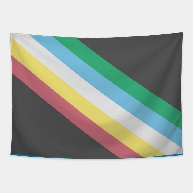 Disability Pride Flag - Image Only Tapestry by dikleyt