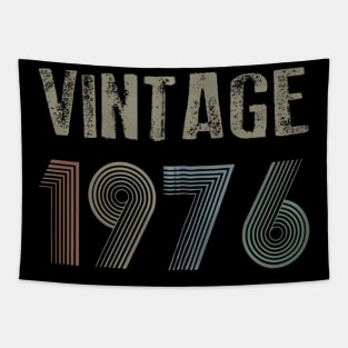 Vintage 1976 43rd Birthday Gift idea Men Women Tapestry