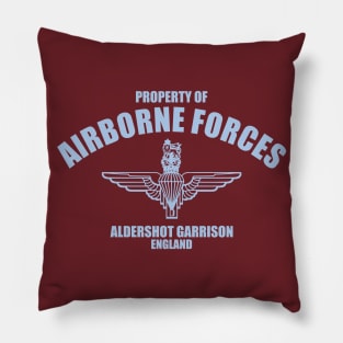 Property of Airborne Forces - Aldershot Garrison Pillow