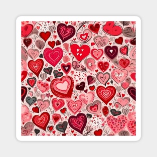 Valentines day gift ideas,valentines day gifts for all,heart pattern gifts Magnet