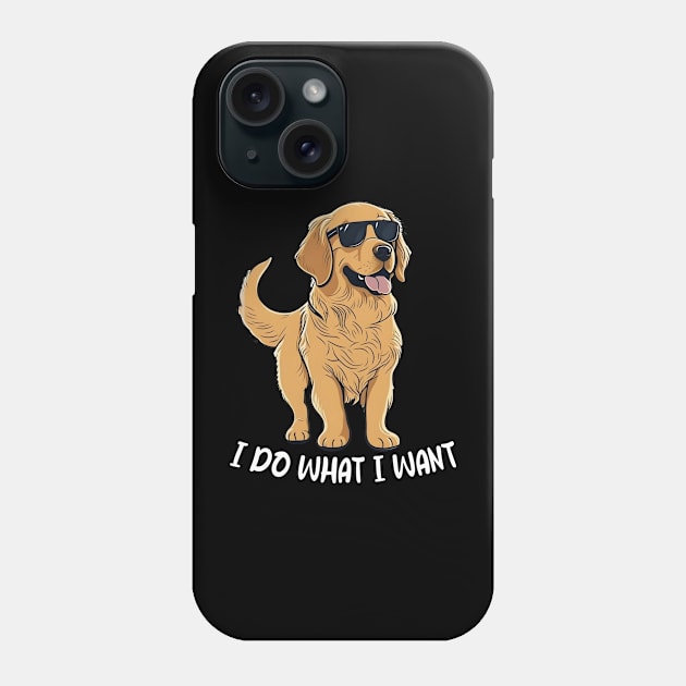 I Do What I Want Golden Chronicles, Stylish Statement Tee Extravaganza Phone Case by Northground