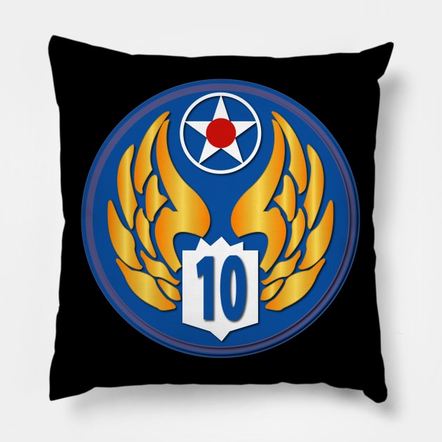 AAC - 10th Air Force wo Txt Pillow by twix123844
