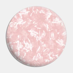 Salmon pink abstract tie dye Pin