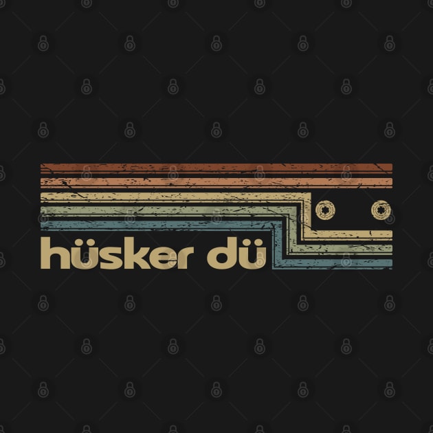 Hüsker Dü Cassette Stripes by casetifymask