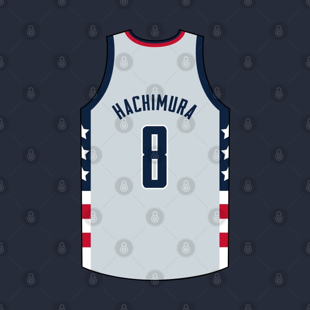 Rui Hachimura Washington Jersey Qiangy by qiangdade