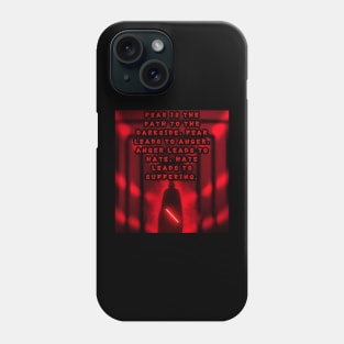 Fear is the path Phone Case