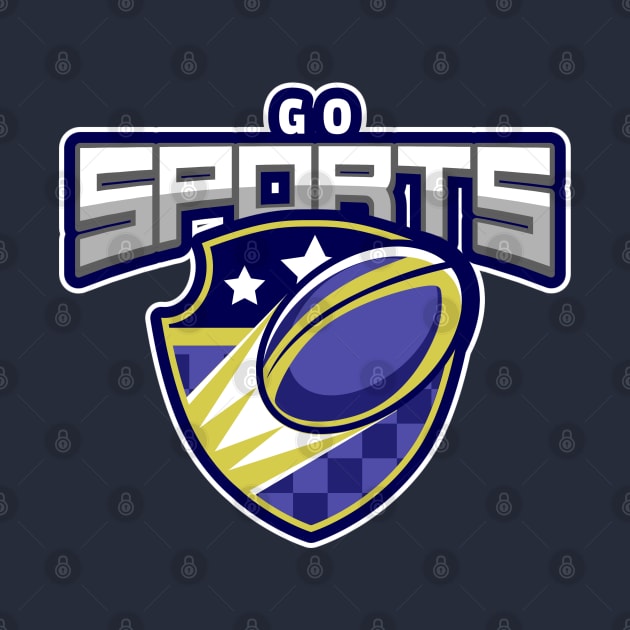 Go Sports - Rugby Fan by Meta Cortex