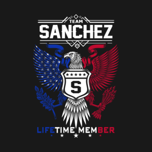 Discover Sanchez Name T Shirt - Sanchez Eagle Lifetime Member Legend Gift Item Tee - Sanchez - T-Shirt