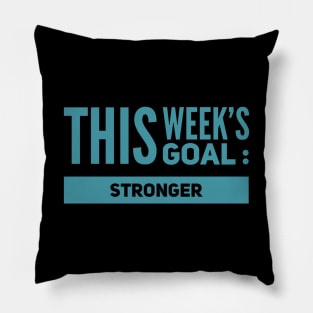 This week's goal : Stronger Pillow