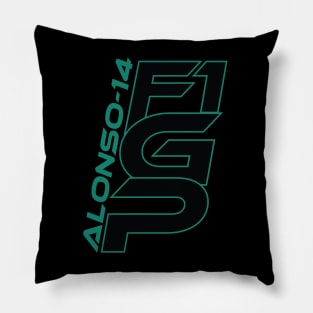 Fernando Alonso 14 Formula One F1 Driver Pillow