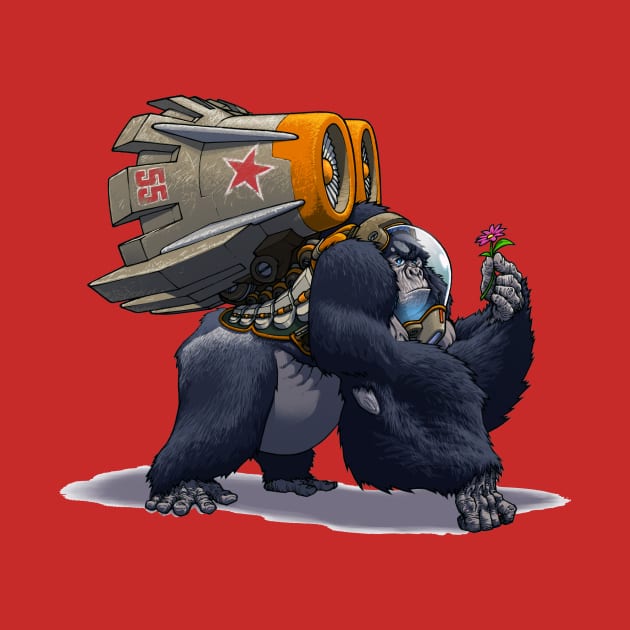 Jetpack Gorilla by gregorytitus