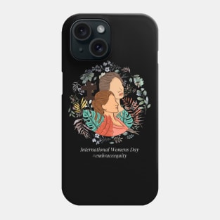 international women's day 2023 embrace equity 2023 Phone Case