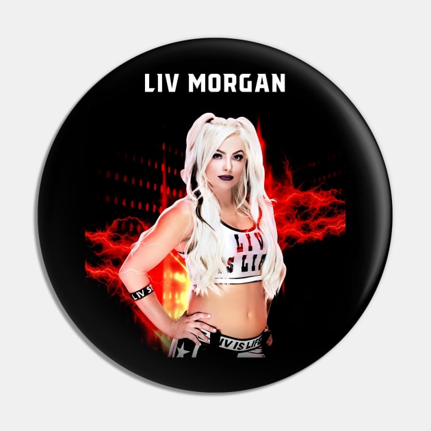 Liv Morgan Pin by Crystal and Diamond