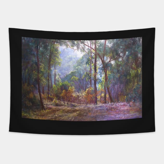 'Bush Colours'' Tapestry by Lyndarob