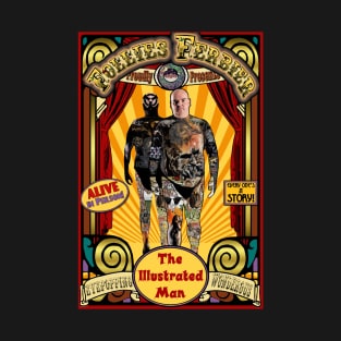 The Illustrated Man Sideshow Poster T-Shirt