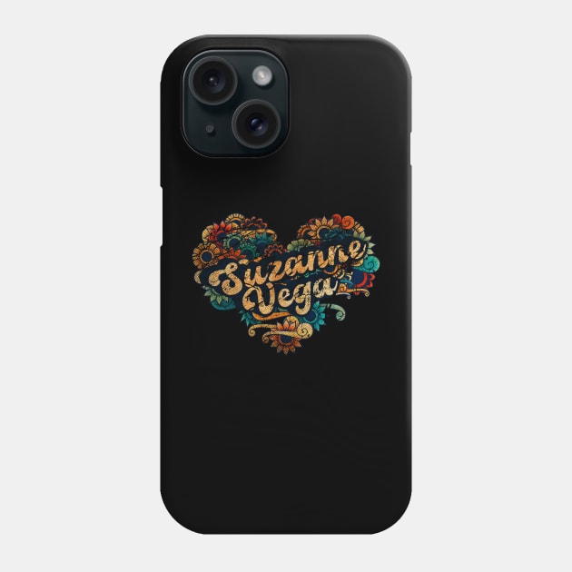 Suzanne Vega Phone Case by MASK KARYO