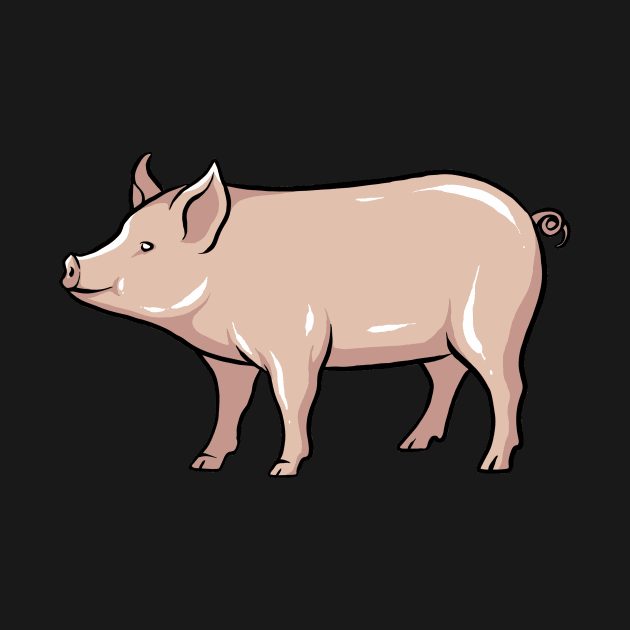 Pig by fromherotozero