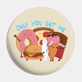 Food Lover Pin