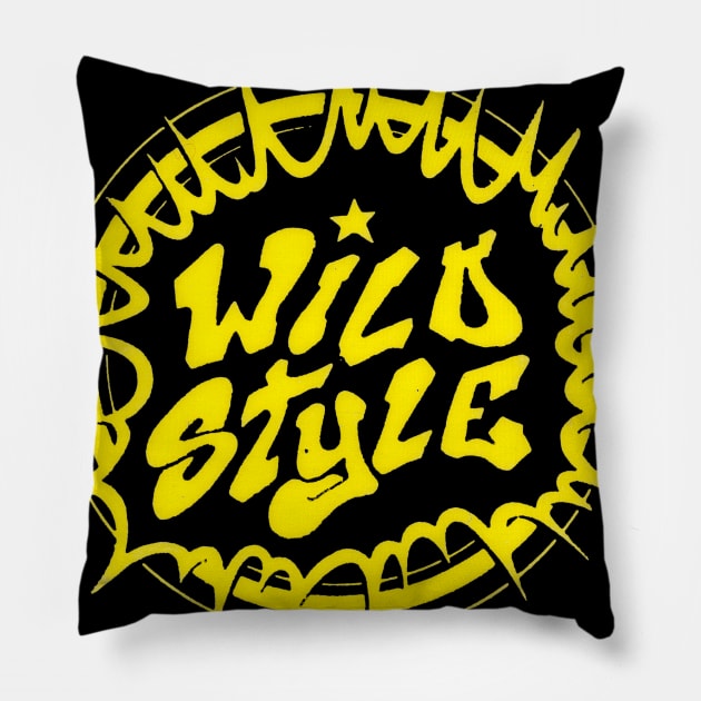 Wild Style Pillow by Pop Fan Shop