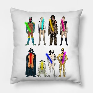 Neon Space Pride Equality Pillow