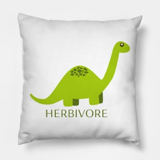 Herbivore Dinosaur Pillow