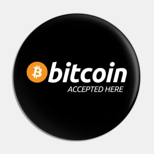 Bitcoin Accepted Pin
