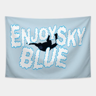 Enjoy Sky Blue Tapestry