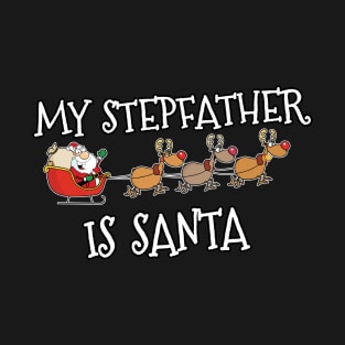 Matching family Christmas outfit Stepfather T-Shirt