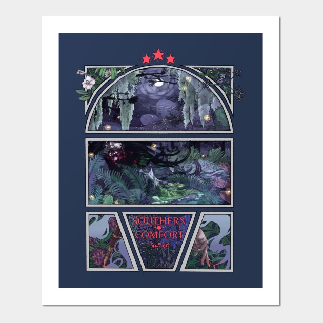 Southern Comfort Horror Posters And Art Prints Teepublic Uk