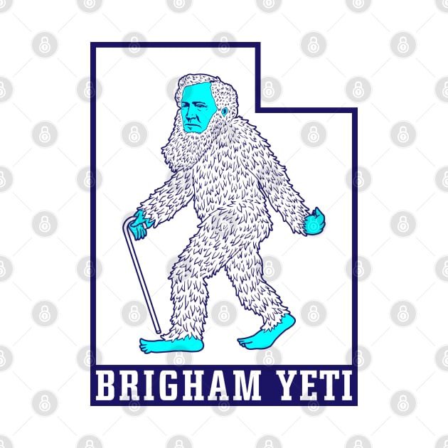 Brigham Yeti in Utah (Outline) by Dethtruk5000