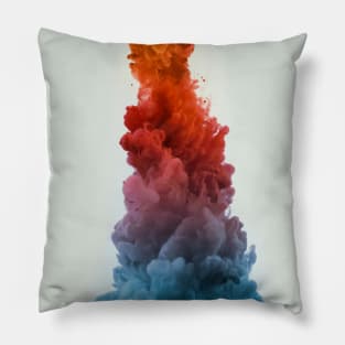 Ink Rainbow Pillow