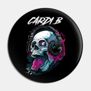 CARDI B RAPPER Pin