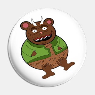 evil demonic teddy bear horror Pin