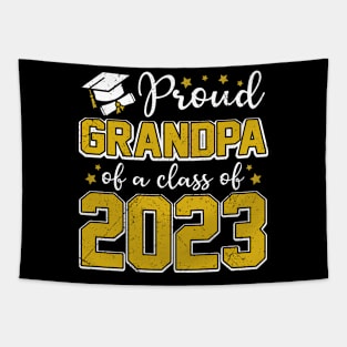 Proud Grandpa of Class of 2023 Graduate Senior Graduation Tapestry