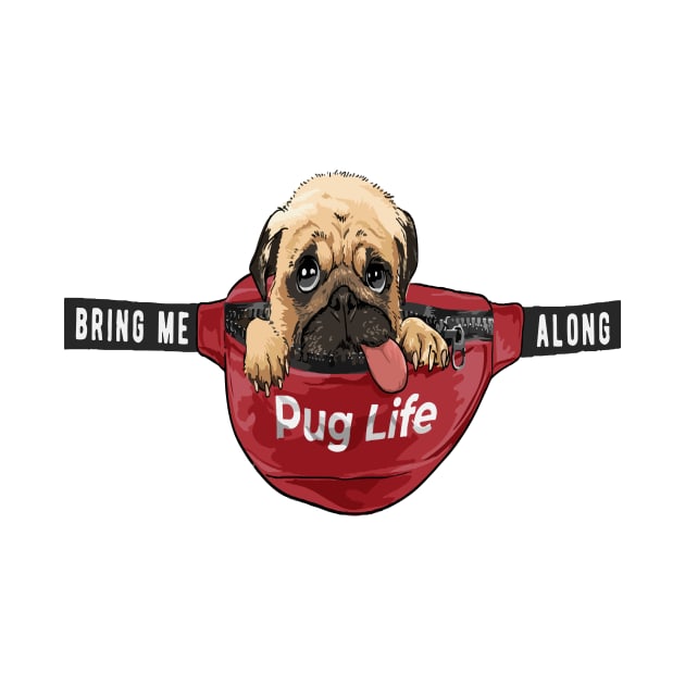 Pug life matter by jobieh shop