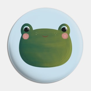 Content Frog Pin