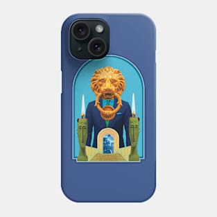 LION DOOR KNOCKER Phone Case