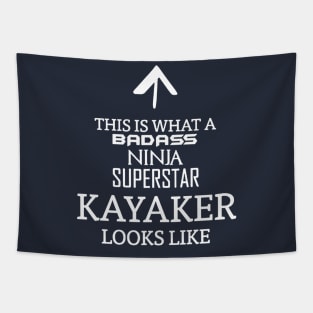 superstar kayaker Tapestry