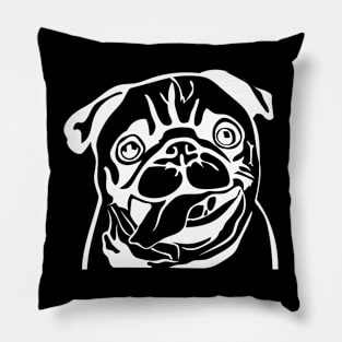 Charming Pug Pal - Adorable Pug Dog Pillow