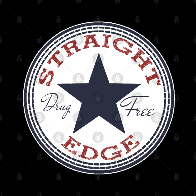 Straight Edge Drug Free XXX by schockgraphics